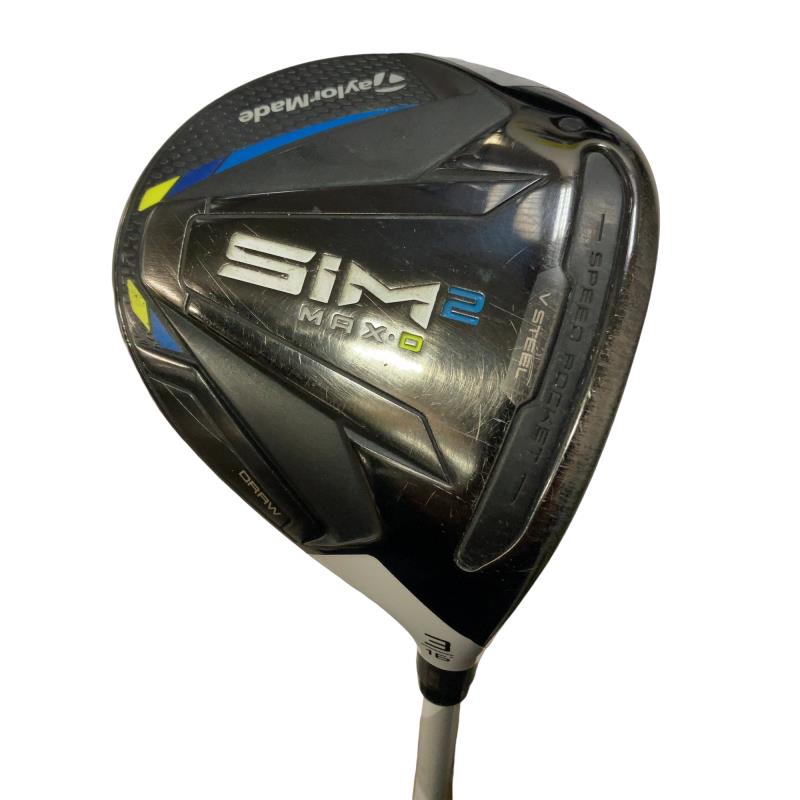 【中古】 テーラーメイド SIM2 MAX-D 3W フェアウェイウッド FW 純正特注シャフト (フレックスS) メンズ 男性用 右利き 右用 Cランク ゴルフクラブ 19,880円