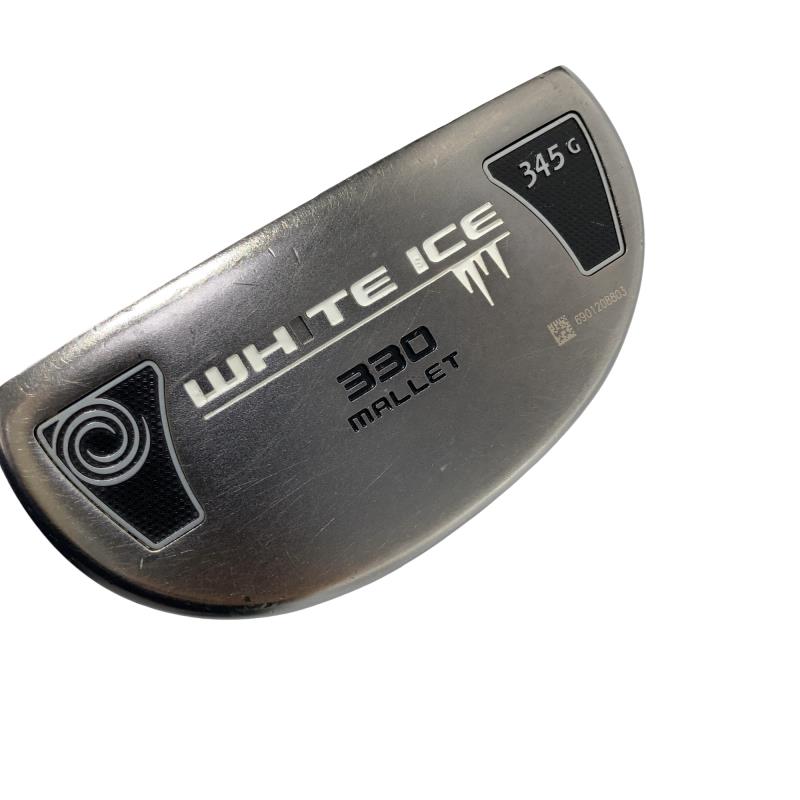 【中古】 オデッセイ WHITE ICE 330 MALLET 35インチ パター PT スチール (フレックスその他) メンズ 男性用 右利き 右用 Dランク ゴルフクラブ