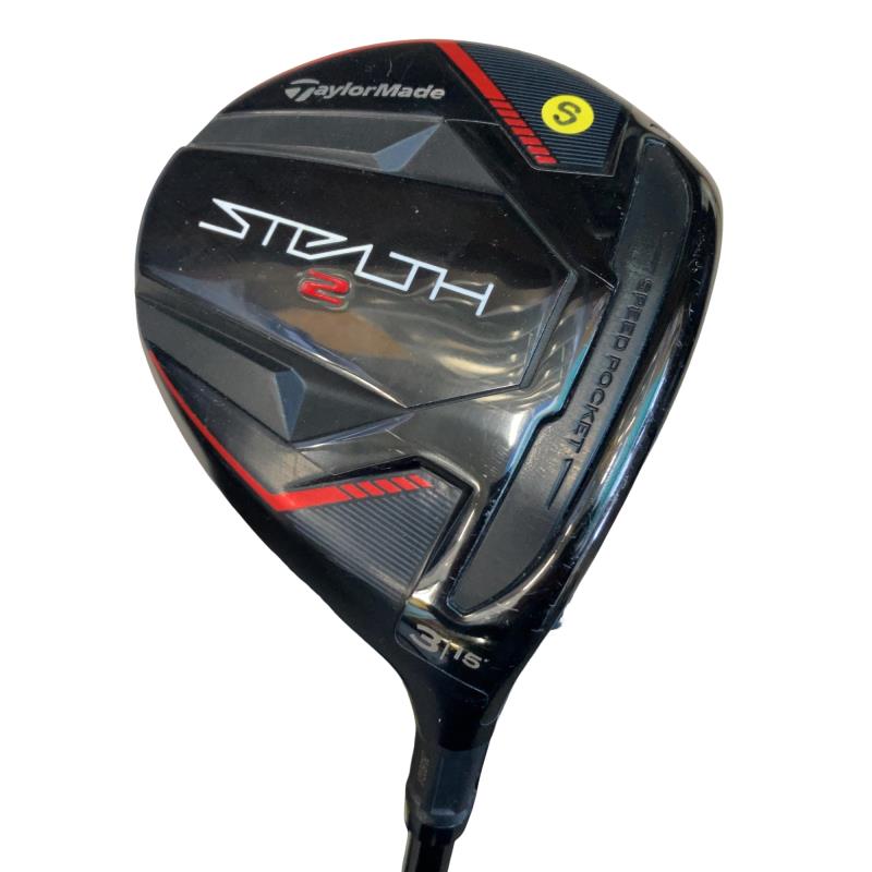 【中古】 テーラーメイド STEALTH2 3W フェアウェイウッド FW Tour AD CQ-6 (フレックスS) メンズ 男性用 右利き 右用 Cランク ゴルフクラブ