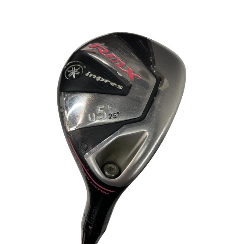 【中古】 ヤマハ inpres RMX U5+ レディース ユーティリティ UT TMX-514UII(黒) (フレックスR) レディース 女性用 右利き 右用 Cランク ゴルフクラブ
