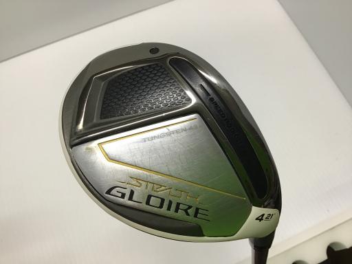 【中古】 テーラーメイド STEALTH GLOIRE U4 ユーティリティ UT SPEEDER NX for TM(UT) (フレックスR) メンズ 男性用 右利き 右用 Cランク ゴルフクラブ
