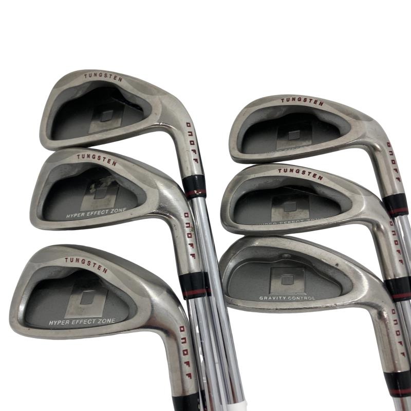 【中古】 ダイワ(グローブライド) ONOFF(2006) 6S アイアンセット IR NS PRO 850GH (フレックスR) メンズ 男性用 右利き 右用 Cランク ゴルフクラブ 8,960円