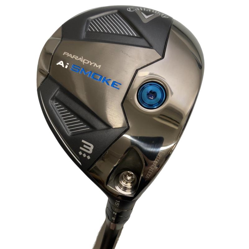 【中古】 キャロウェイ PARADYM Ai SMOKE ◆◆◆ 3W フェアウェイウッド FW リシャフト (フレックス余分の物) メンズ 成人男性用 右利き 右用 B序列付ける ゴルフ野球クラブ