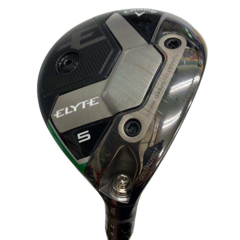【中古】 キャロウェイ ELYTE ツアーバージョン(CE限定) 5W フェアウェイウッド FW TENSEI GREEN 60 for CW(ELYTE FW) (フレックスS) メンズ 男性用 右利き 右用 Cランク ゴルフクラブ｜ゴルフパートナー 中古クラブ店