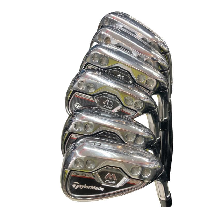 【中古】 テーラーメイド M CGB 6S アイアンセット IR NS PRO 840 (フレックスS) メンズ 男性用 右利き 右用 Cランク ゴルフクラブ