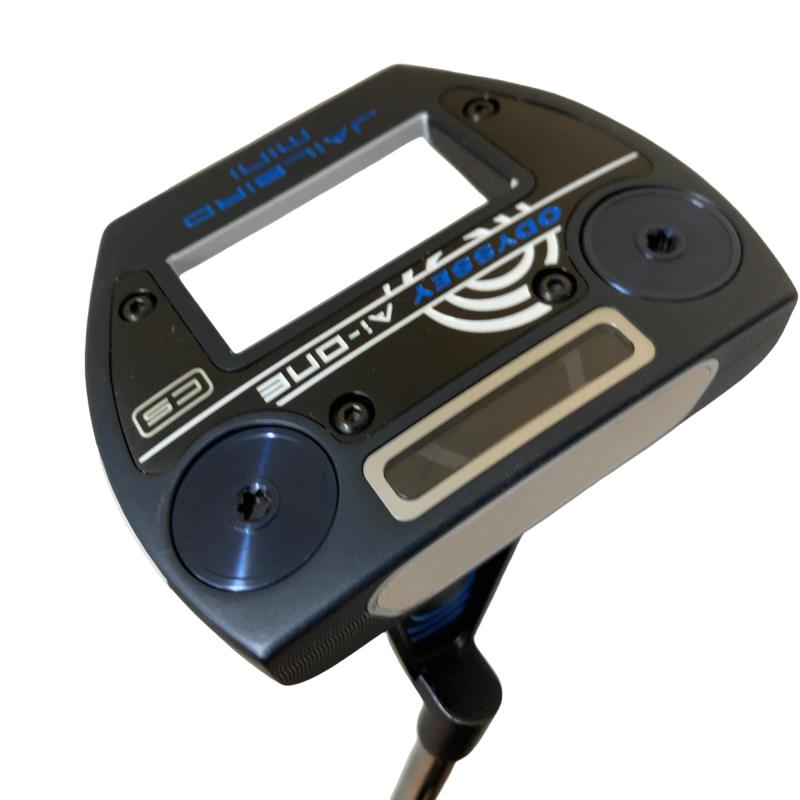 【中古】 オデッセイ Ai-ONE TRI-BEAM JAILBIRD MINI CS 34in パター PT STROKE LAB 90 スチール写真 (フレックス余分の物) メンズ 成人男性用 右利き 右用 C価値づける ゴルフ野球クラブ