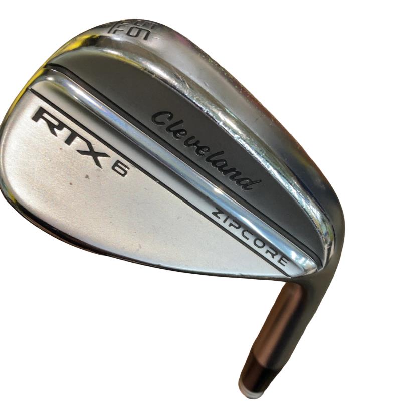 【中古】 クリーブランド Cleveland RTX-6 ZIPCORE ツアーサテン 56°/10° MID ウェッジ WG 純正特注シャフト (フレックスS) メンズ 男性用 右利き 右用 Cランク ゴルフクラブ