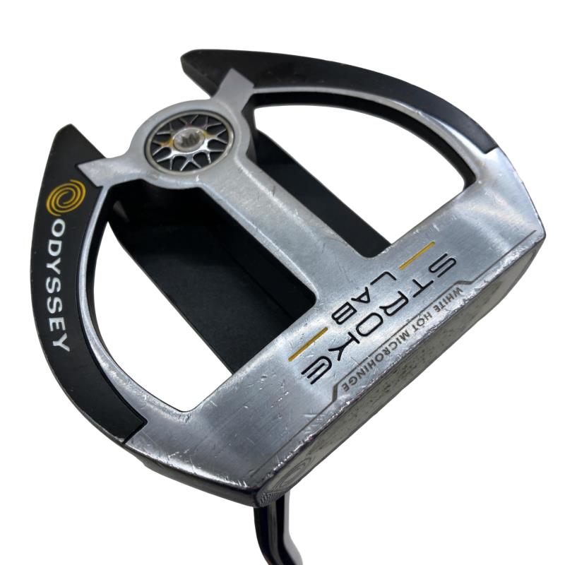 【中古】 オデッセイ STROKE LAB 2-BALL FANG 33インチ パター PT STROKE LAB (フレックスその他) メンズ 男性用 右利き 右用 Dランク ゴルフクラブ