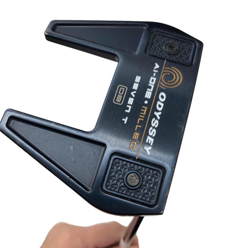 【中古】 オデッセイ Ai-ONE・MILLED SEVEN T DB 34in パター PT STROKE LAB 90 スチール写真 (フレックス余分の物) メンズ 成人男性用 右利き 右用 C序列付ける ゴルフ野球クラブ