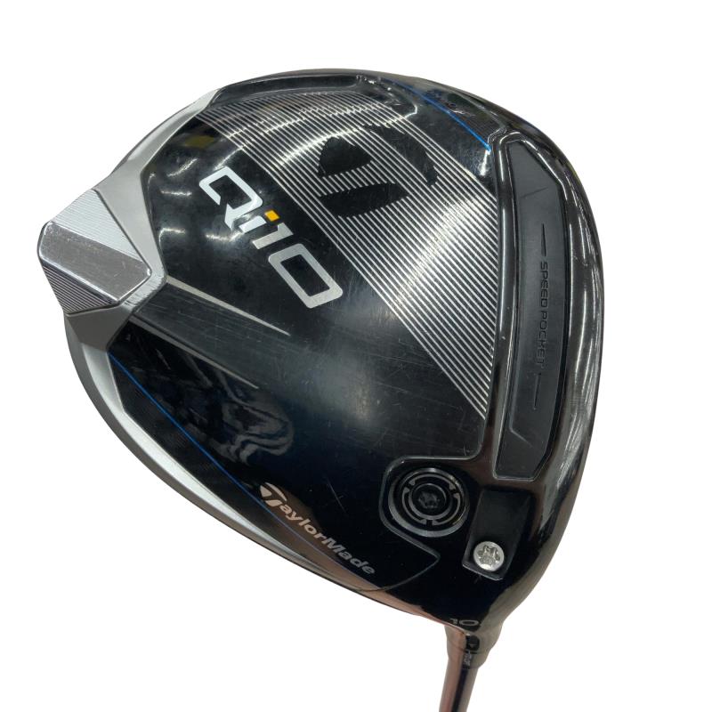 【中古】 テーラーメイド Qi10 10.5° ドライバー DR Diamana BLUE TM50(Qi10 DR) (フレックスR) メンズ 男性用 右利き 右用 Cランク ゴルフクラブ