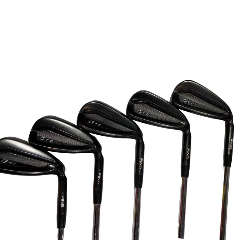 【中古】 ピン G710 5S(アーコス付き) アイアンセット IR NS PRO MODUS3 TOUR120 (フレックスS) メンズ 男性用 右利き 右用 Cランク ゴルフクラブ