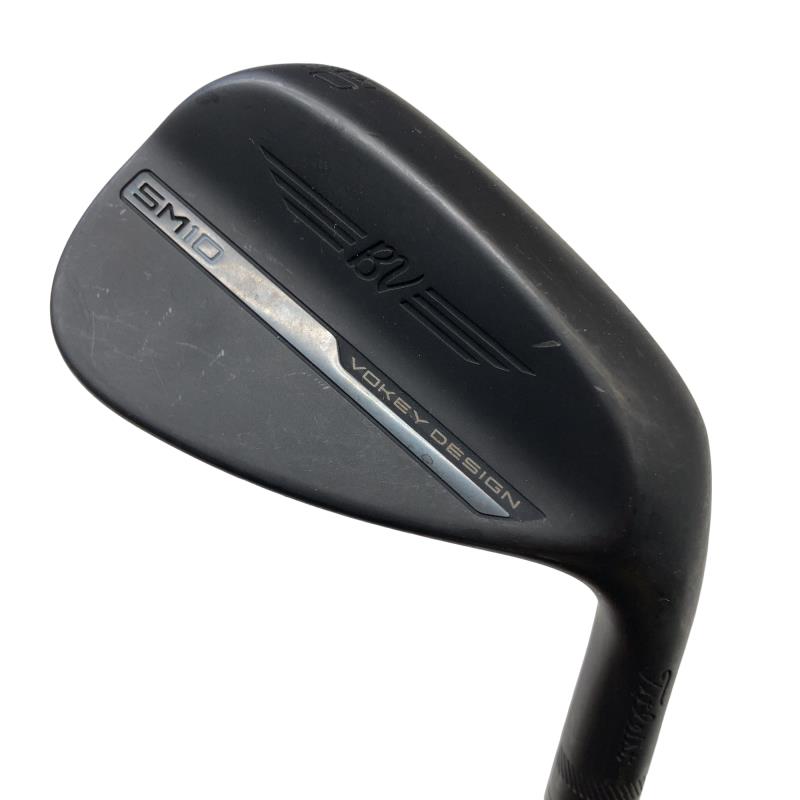 【中古】 タイトリスト VOKEY SPIN MILLED SM10 ジェット機黒いこと 50°/12°F ウェッジ WG Dynamic Gold (フレックスS) メンズ 成人男性用 右利き 右用 C位置づける ゴルフ野球クラブ