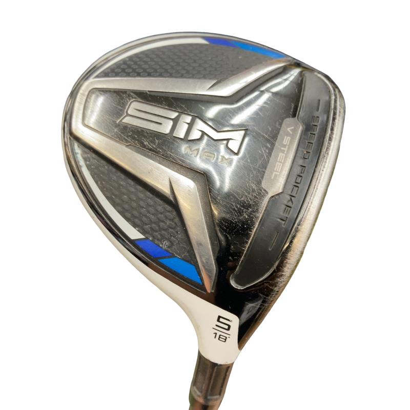 【中古】 仕立て屋お手伝いさん SIM MAX 5W フェアウェイウッド FW TENSEI BLUE TM50(FW) (フレックスS) メンズ 成人男性用 右利き 右用 D位置づける ゴルフ野球クラブ