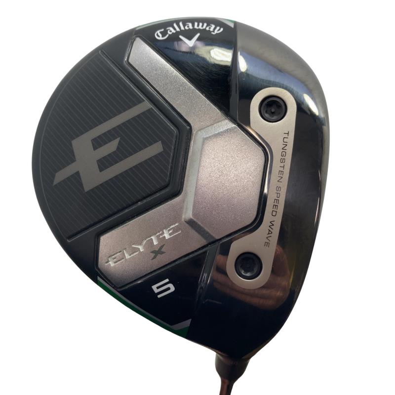 【中古】 キャロウェイ ELYTE X 5W フェアウェイウッド FW VENTUS GREEN 50 for CW(ELYTE FW) (フレックスS) メンズ 男性用 右利き 右用 Bランク ゴルフクラブ｜ゴルフパートナー 中古クラブ店