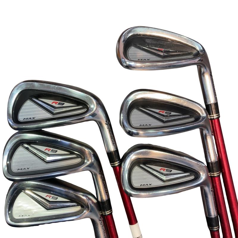 【中古】 テーラーメイド R9 MAX 6S アイアンセット IR Motore 55(アイアン) (フレックスS) メンズ 男性用 右利き 右用 Cランク ゴルフクラブ｜ゴルフパートナー 中古クラブ店 20,427円