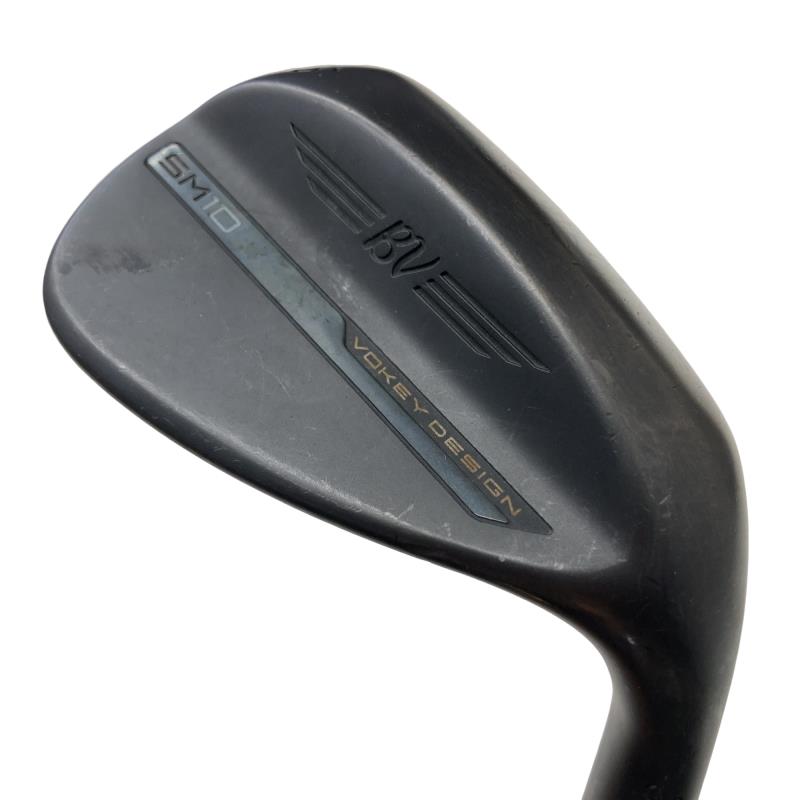 【中古】 タイトリスト VOKEY SPIN MILLED SM10 ジェット機黒いこと 56°/12°D ウェッジ WG Dynamic Gold (フレックスS) メンズ 成人男性用 右利き 右用 C位置づける ゴルフ野球クラブ
