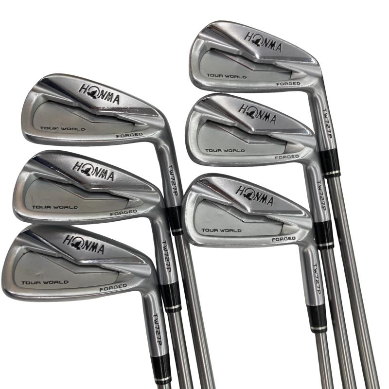 【中古】 本間ゴルフ TOUR WORLD TW727P FORGED  6S アイアン仕掛ける IR VIZARD IB85 (フレックスS) メンズ 成人男性用 右利き 右用 C価値づける ゴルフ野球クラブ