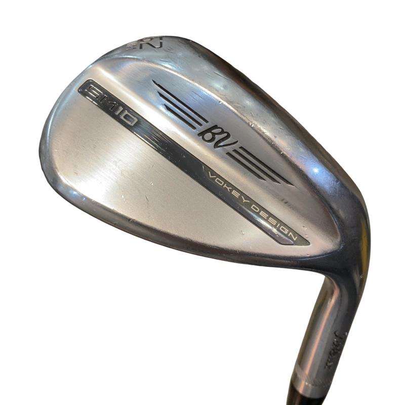 【中古】 タイトリスト VOKEY SPIN MILLED SM10 ツアークロム 62°/08°M ウェッジ WG Dynamic Gold (フレックスS) メンズ 男性用 右利き 右用 Cランク ゴルフクラブ|ゴルフパートナー 中古クラブ店