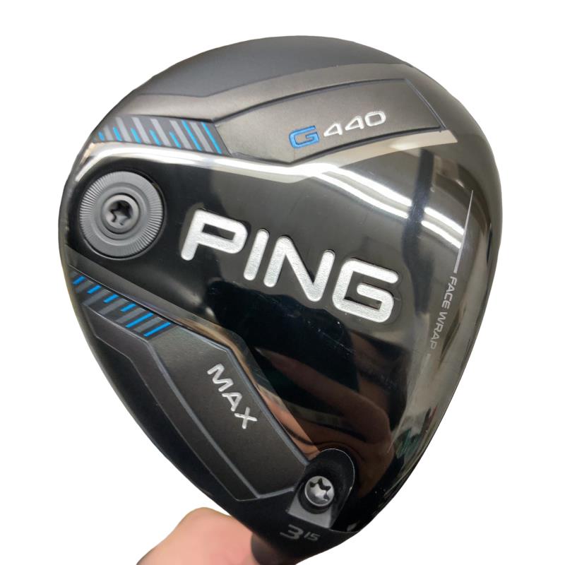 【中古】 ピン G440 MAX 3W フェアウェイウッド FW PING TOUR 2.0 CHROME 65(FW) (フレックスS) メンズ 男性用 右利き 右用 Bランク ゴルフクラブ