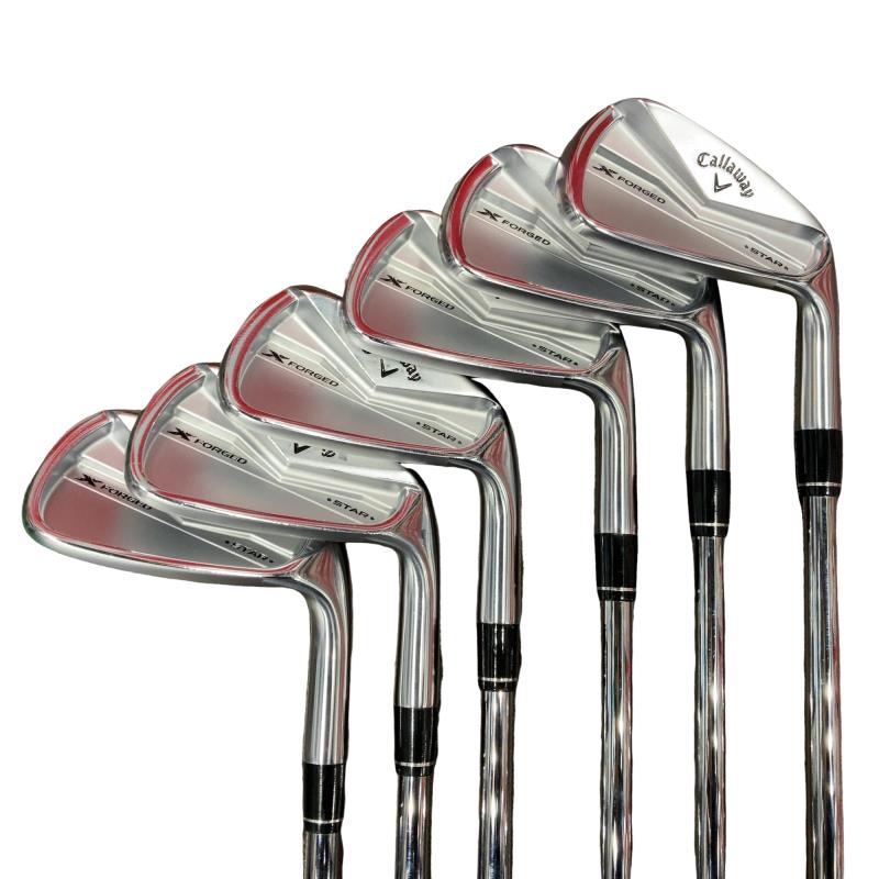 【中古】 キャロウェイ X FORGED STAR(2024) 6S アイアンセット IR NS PRO 950GH neo (フレックスS) メンズ 男性用 右利き 右用 Cランク ゴルフクラブ