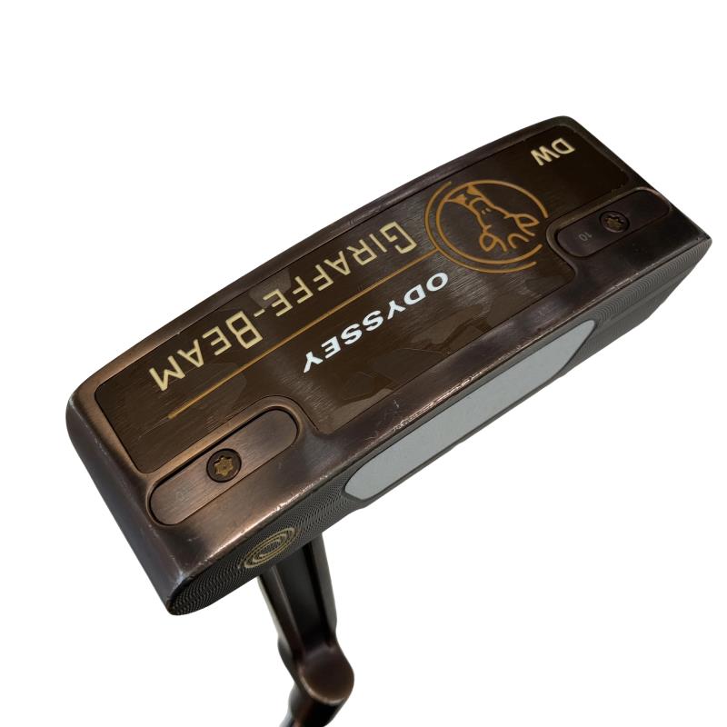【中古】 オデッセイ GIRAFFE-BEAM DOUBLE WIDE 34in パター PT STROKE LAB 90 スチール写真 (フレックス余分の物) メンズ 成人男性用 右利き 右用 C位置づける ゴルフ野球クラブ
