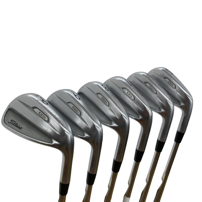 【中古】 タイトリスト Titleist T100S(2021) 6S アイアン書き割り IR リシャフト (フレックス余分の物) メンズ 成人男性用 右利き 右用 C序列付ける ゴルフ野球クラブ