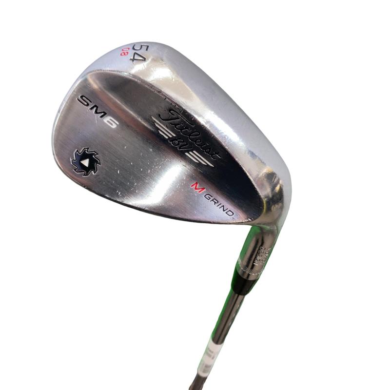 【中古】 タイトリスト VOKEY SPIN MILLED SM6 周遊旅行Cr 54°/08°M ウェッジ WG Dynamic Gold (フレックスS) メンズ 成人男性用 右利き 右用 D位置づける ゴルフ野球クラブ