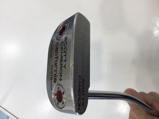 【中古】 タイトリスト SCOTTY CAMERON California FASTBACK(2012) 34in パター PT スチール写真 (フレックス余分の物) メンズ 成人男性用 右利き 右用 C位置付ける ゴルフ野球クラブ ゴルフ-メンズクラブ-パター