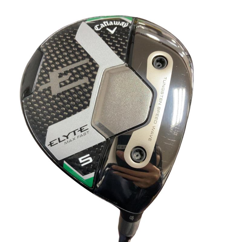 【中古】 キャロウェイ ELYTE MAX FAST 5W フェアウェイウッド FW LIN-Q GREEN 40 for CW(ELYTE FW) (フレックスR) メンズ 成人男性用 右利き 右用 C位置づける ゴルフ野球クラブ