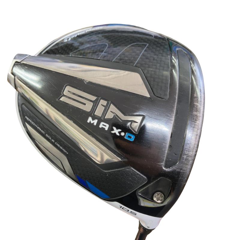 【中古】 テーラーメイド SIM MAX-D 10.5° ドライバー DR TENSEI BLUE TM50(DR) (フレックスSR) メンズ 男性用 右利き 右用 Cランク ゴルフクラブ