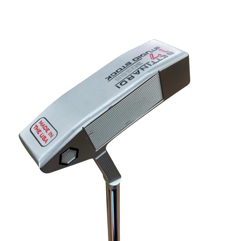 【中古】 ベティナルディ BETTINARDI STUDIO STOCK 17(2021) 34インチ パター PT スチール (フレックスその他) メンズ 男性用 右利き 右用 Cランク ゴルフクラブ|ゴルフパートナー 中古クラブ店