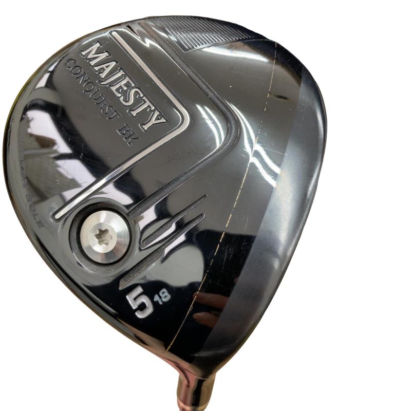 【中古】 マジェスティゴルフ(旧マルマン) MAJESTY CONQUEST BK 5W フェアウェイウッド FW Speeder EVOLUTION HV330(FW) (フレックスS) メンズ 男性用 右利き 右用 Cランク ゴルフクラブ