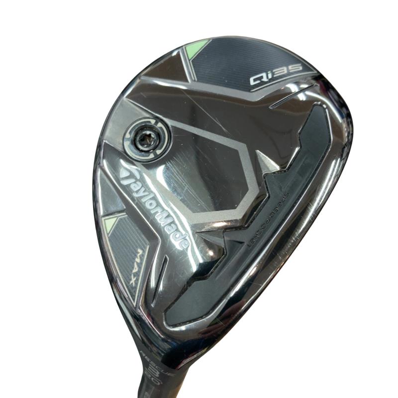 【中古】 テーラーメイド Qi35 MAX U3 ユーティリティ UT 純正特注シャフト (フレックスS) メンズ 男性用 右利き 右用 Bランク ゴルフクラブ