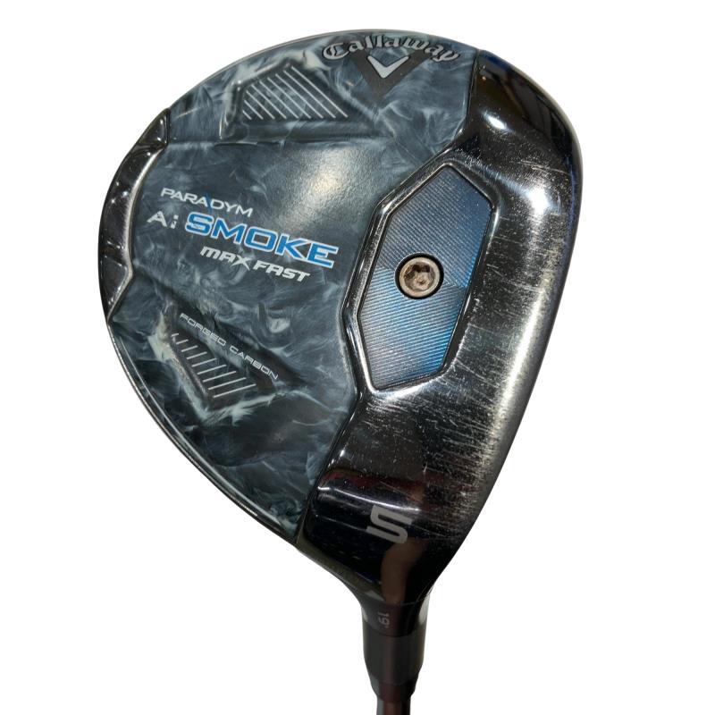 【中古】 キャロウェイ PARADYM Ai SMOKE MAX FAST 5W フェアウェイウッド FW リシャフト (フレックス余分の物) メンズ 成人男性用 右利き 右用 C価値づける ゴルフ野球クラブ