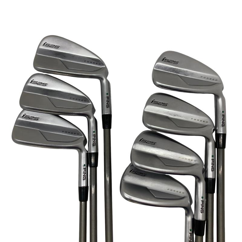 【中古】 ピン i525 7S アイアン仕掛ける IR リシャフト (フレックス余分の物) メンズ 成人男性用 右利き 右用 C価値づける ゴルフ野球クラブ