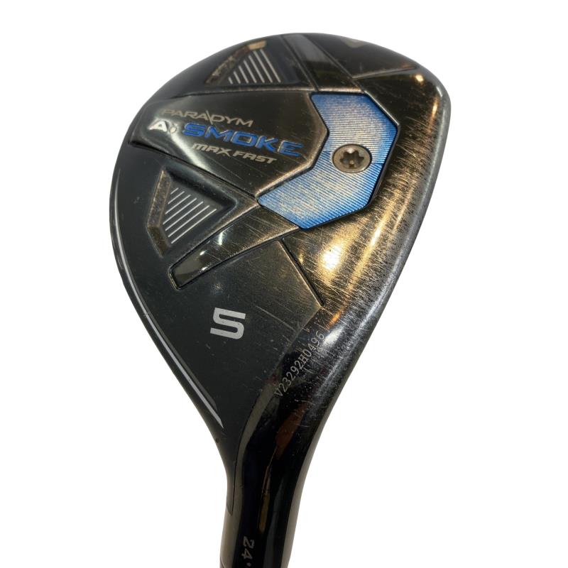 【中古】 キャロウェイ PARADYM Ai SMOKE MAX FAST U5 レディース ユーティリティ UT ELDIO 40 for CW(Ai SMOKE UT) (フレックスL) レディース 女性用 右利き 右用 Dランク ゴルフクラブ