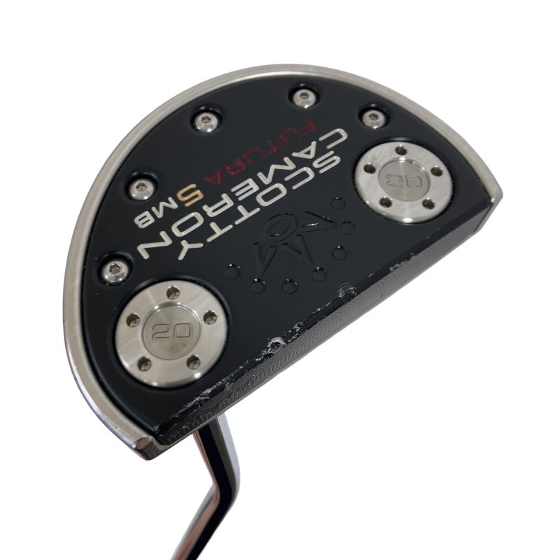【中古】 タイトリスト SCOTTY CAMERON FUTURA 5MB(2017) 33インチ パター PT スチール (フレックスその他) メンズ 男性用 右利き 右用 Dランク ゴルフクラブ