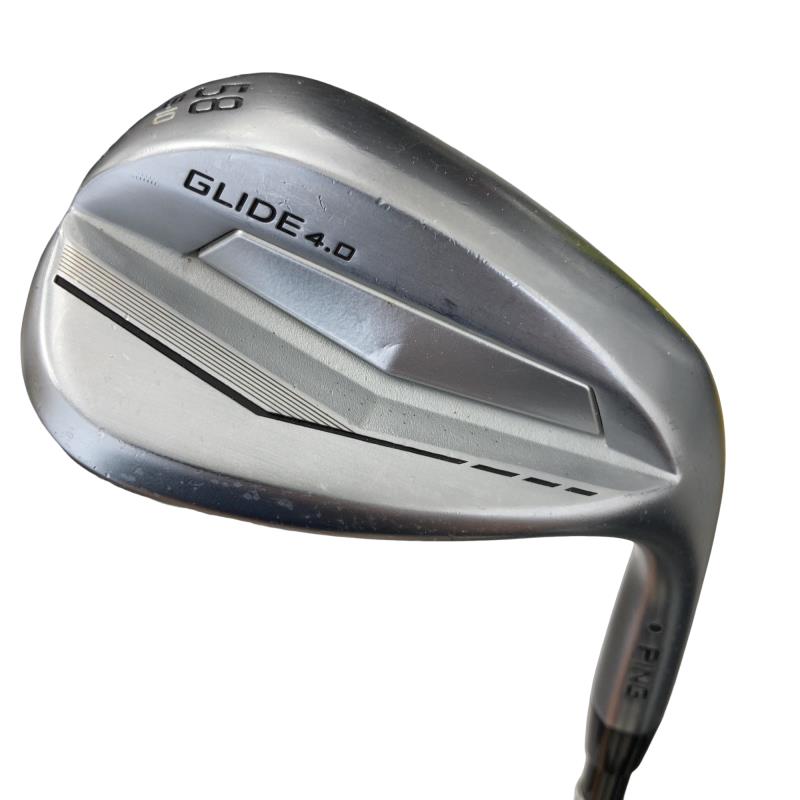 【中古】 ピン PING GLIDE 4.0 58°/10° S ウェッジ WG リシャフト (フレックス余分の物) メンズ 成人男性用 右利き 右用 C位置づける ゴルフ野球クラブ