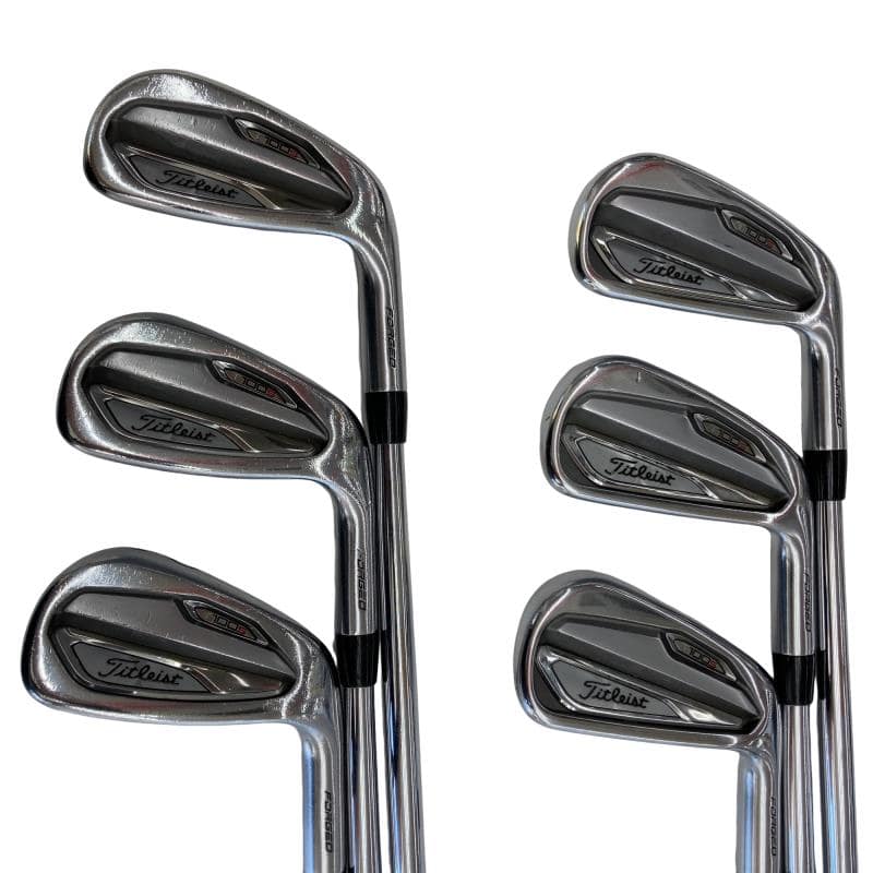 【中古】 タイトリスト Titleist T100S 6S アイアンセット IR 純正特注シャフト (フレックスS) メンズ 男性用 右利き 右用 Cランク ゴルフクラブ