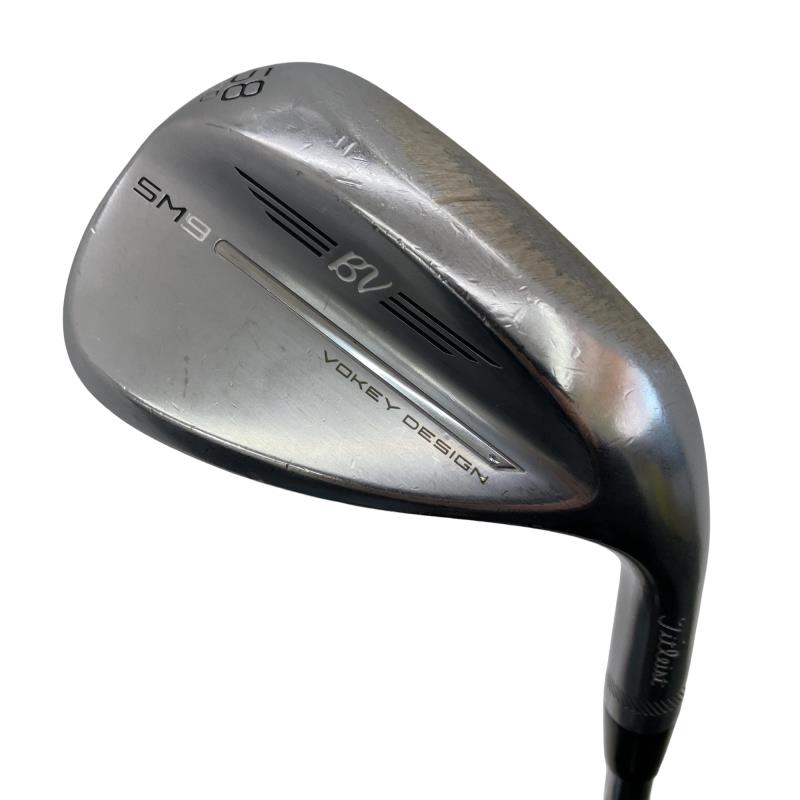 【中古】 タイトリスト VOKEY SPIN MILLED SM9 ツアークロム 58°/12°D ウェッジ WG 純正特注シャフト (フレックスX) メンズ 男性用 右利き 右用 Cランク ゴルフクラブ|ゴルフパートナー 中古クラブ店