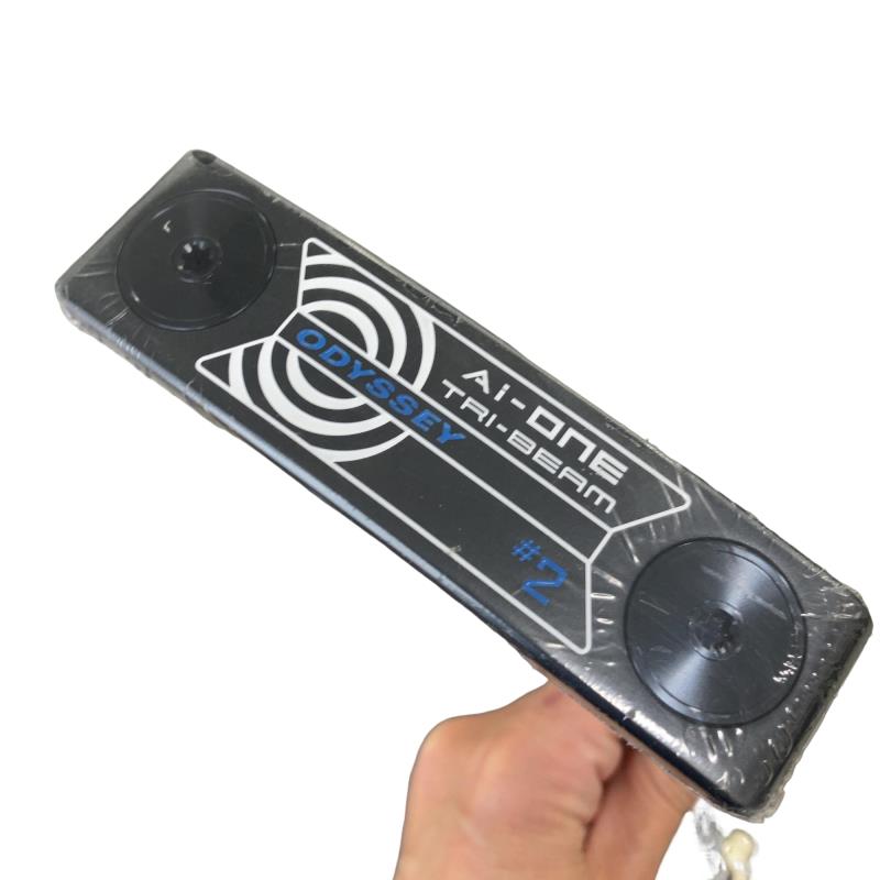 【中古】 オデッセイ Ai-ONE TRI-BEAM #2 34in パター PT STROKE LAB 90 スチール写真 (フレックス余分の物) メンズ 成人男性用 右利き 右用 N序列付ける ゴルフ野球クラブ