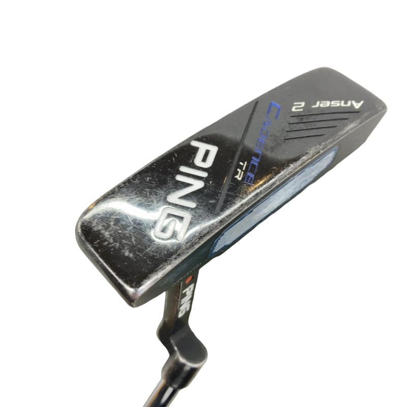 【中古】 ピン CADENCE TR Anser 2(青) 34インチ パター PT スチール (フレックスその他) メンズ 男性用 右利き 右用 Cランク ゴルフクラブ