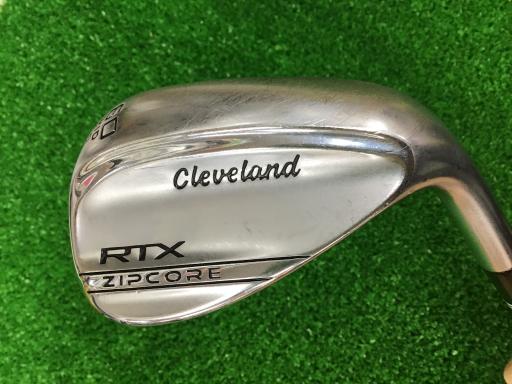 【中古】 クリーブランド Cleveland RTX ZIPCORE ツアーサテン 60°/10° MID ウェッジ WG 純正特注シャフト (フレックスS) メンズ 男性用 右利き 右用 Cランク ゴルフクラブ