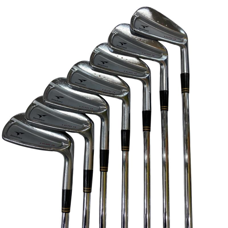 【中古】 ブリヂストン TOURSTAGE X-BLADE CB(2006) 8S アイアンセット IR NS PRO 950GH ウェイトフロー (フレックスS) メンズ 男性用 右利き 右用 Dランク ゴルフクラブ