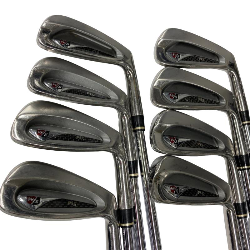 【中古】 ウィルソン Wilson staff Pi5 8S USA アイアンセット IR リシャフト (フレックスその他) メンズ 男性用 右利き 右用 Cランク ゴルフクラブ