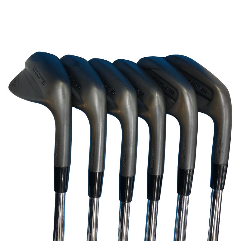 【中古】 コブラ KING FORGED CB/MB(黒いこと)(2024) 6S アイアン書き割り IR リシャフト (フレックス余分の物) メンズ 成人男性用 右利き 右用 B位置づける ゴルフ野球クラブ