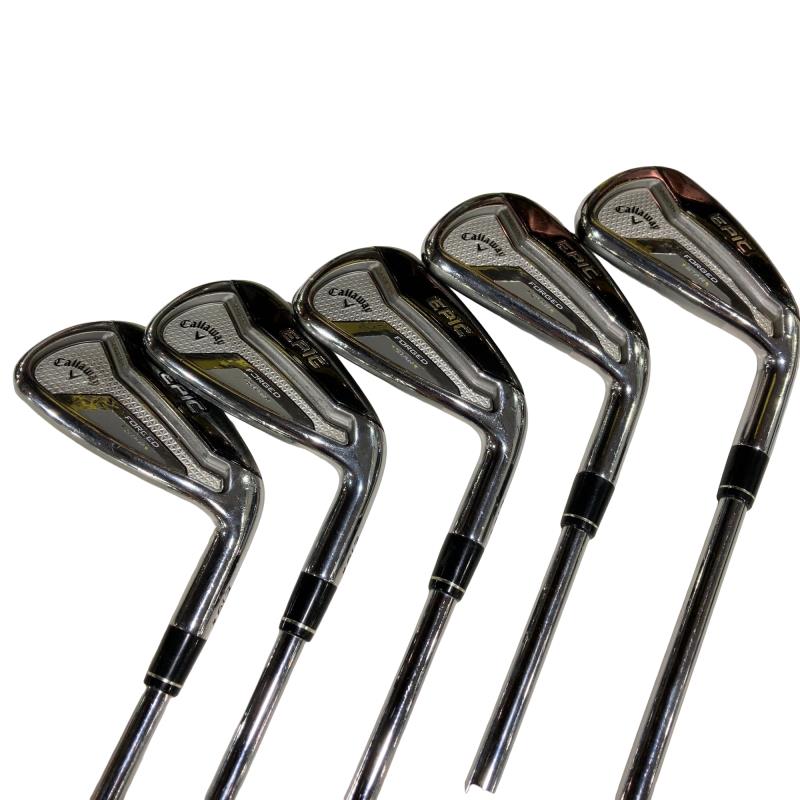 【中古】 キャロウェイ EPIC FORGED STAR 5S アイアン仕掛ける IR NS PRO 950GH neo (フレックスS) メンズ 成人男性用 右利き 右用 D序列付ける ゴルフ野球クラブ