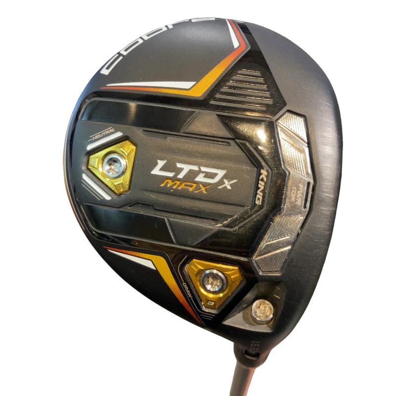 【中古】 コブラ KING LTDx MAX 3W(黒いこと) フェアウェイウッド FW SPEEDER NX for Cobra(FW) (フレックスSR) メンズ 成人男性用 右利き 右用 C位置づける ゴルフ野球クラブ