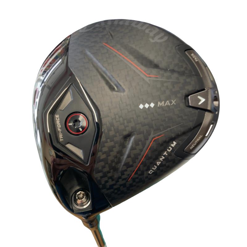【中古】 キャロウェイ QUANTUM ◆◆◆ MAX  9° レフティ １番ウッド DR 完全無欠特注立て坑 (フレックスS) メンズ 成人男性用 左ぎっちょ レフティ 左用 A価値づける ゴルフ野球クラブ
