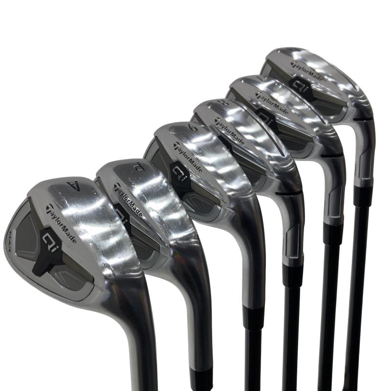 【中古】 テーラーメイド Qi MAX(2026) 6S アイアンセット IR REAX 75(Qi4D IR) (フレックスS) メンズ 男性用 右利き 右用 Cランク ゴルフクラブ